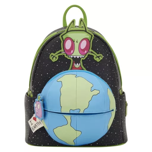 Nickelodeon by Loungefly Mini Backpack Invader Zim Glow