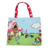 The Smurfs by Loungefly Canvas Tote Bag Village Life