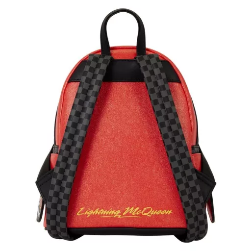 Cars by Loungefly Mini Backpack 20th Anniversary Lightning McQueen Metallic LightUp