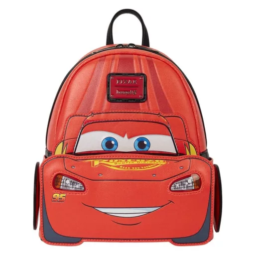 Cars by Loungefly Mini Backpack 20th Anniversary Lightning McQueen Metallic LightUp