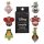 Disney by Loungefly Enamel Pins Mickey and friends Ornaments Blind Box Assortment (12)