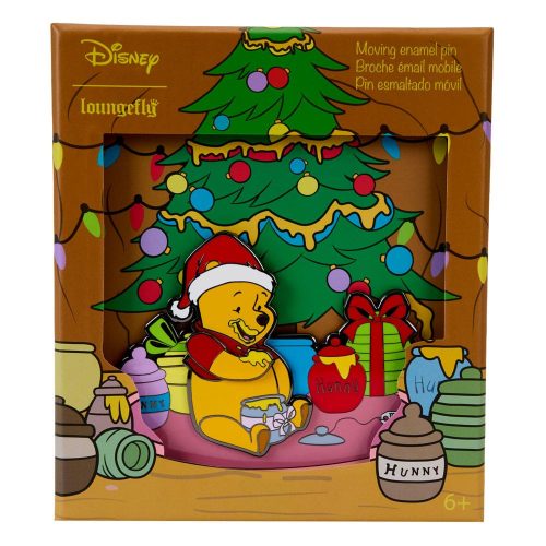 Disney by Loungefly Enamel 3 Pins Winnie the Pooh Honey Present 3" Limited Edition 8 cm"