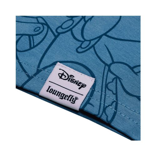 Pinocchio by Loungefly Tee T-Shirt Unisex Blue Fairy Shirred Raglan Size L