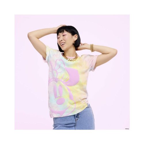 Disney by Loungefly Tee T-Shirt Unisex Minnie Mouse Tie Die Size M