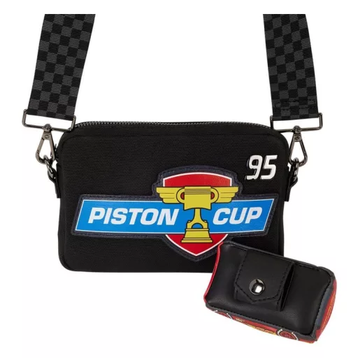 Cars by Loungefly Sling Bag 20th Anniversary Piston Cup