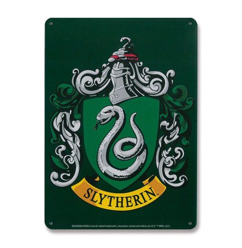 Harry Potter Tin Sign Slytherin 15 x 21 cm