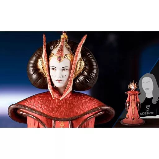 Star Wars Porcelain Szobor Queen Amidala in Throne Room 55 cm