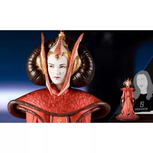 Star Wars Porcelain Szobor Queen Amidala in Throne Room 55 cm