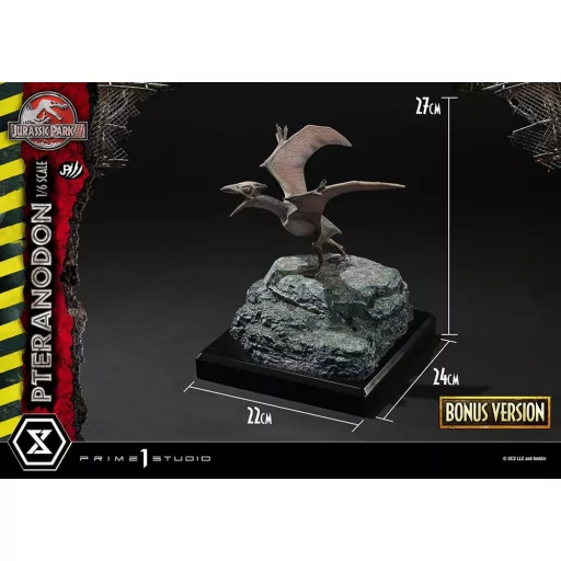 Jurassic Park III Legacy Museum Collection Statue 1/6 Pteranodon Bonus Version 68 cm