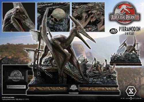 Jurassic Park III Legacy Museum Collection Statue 1/6 Pteranodon Bonus Version 68 cm