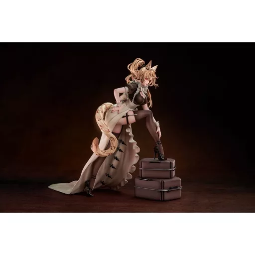 Original Character PVC Statue 1/4 Battle Maid Different Species Leopard Cat Maria 40 cm