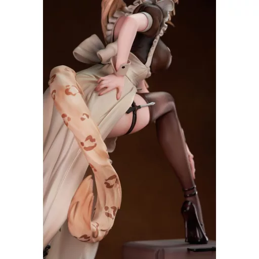 Original Character PVC Statue 1/7 Battle Maid Different Species Leopard Cat Maria Deluxe Edition 24 cm