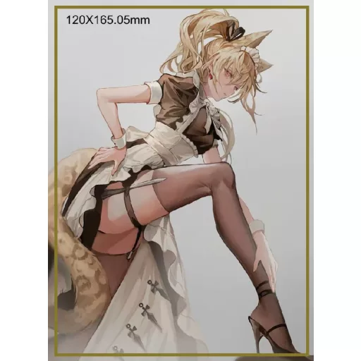 Original Character PVC Statue 1/7 Battle Maid Different Species Leopard Cat Maria Deluxe Edition 24 cm