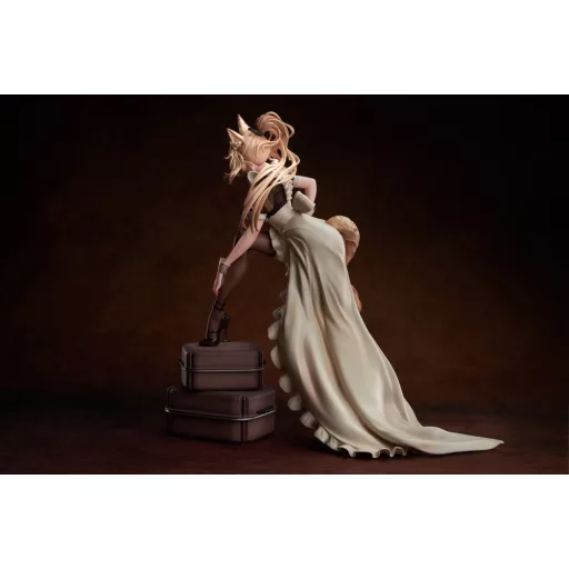 Original Character PVC Statue 1/7 Battle Maid Different Species Leopard Cat Maria 24 cm