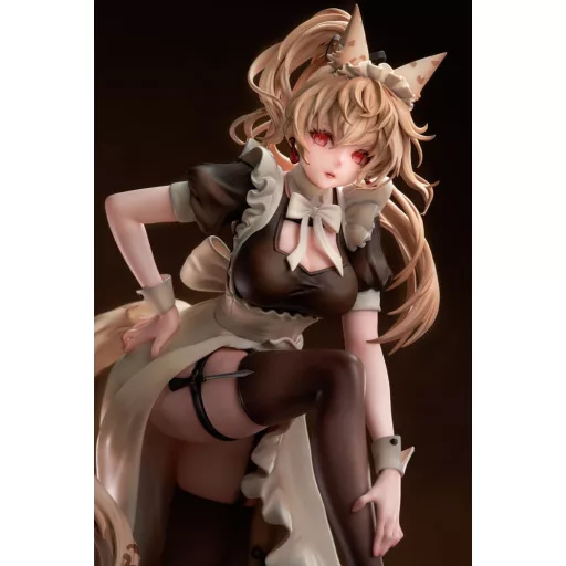 Original Character PVC Statue 1/7 Battle Maid Different Species Leopard Cat Maria 24 cm