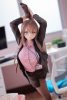 Original Character PVC Szobor 1/4 OL-chan Who Doesn't Want to Go to Work Pink Ver. Deluxe Edition 26 cm