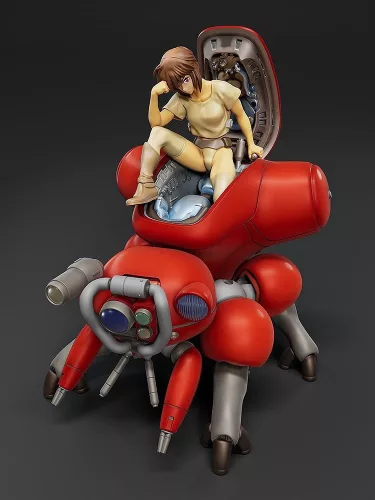 Ghost in the Shell PLAMAX minimum factory Plastic Model Kit Motoko Kusanagi with Fuchikoma 8 cm