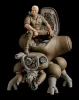Ghost in the Shell PLAMAX minimum factory Plastic Model Kit Batou with Fuchikoma 8 cm