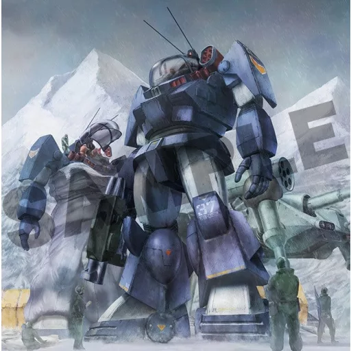Fang of the Sun Dougram Combat Armors MAX 11 Plastic Model Kit 1/72 Soltic HT128 Big Foot 17 cm