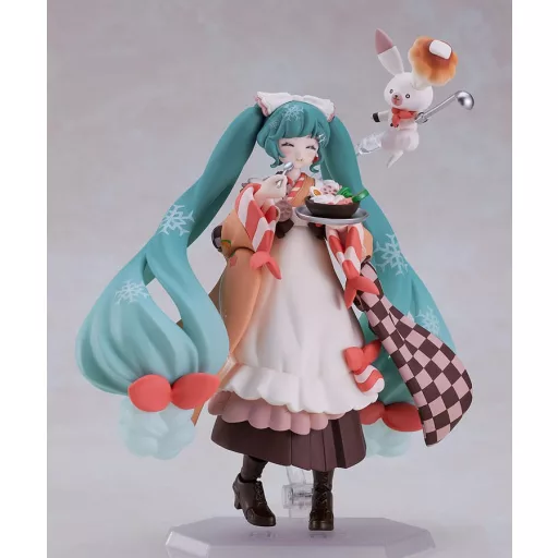 Character Vocal Series 01: Hatsune Miku Figma Action Figure Snow Miku: Winter Delicacy Ver. 14 cm