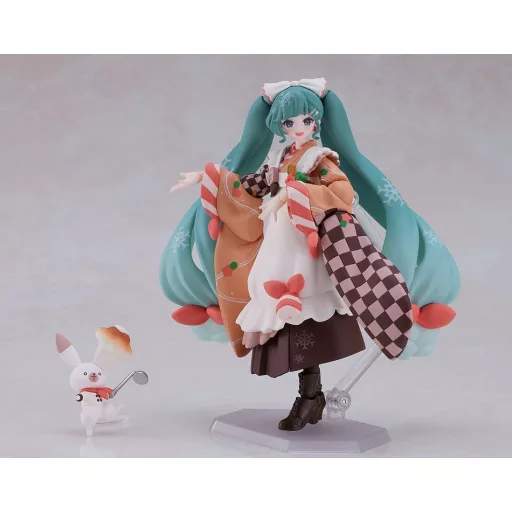 Character Vocal Series 01: Hatsune Miku Figma Action Figure Snow Miku: Winter Delicacy Ver. 14 cm