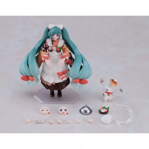 Character Vocal Series 01: Hatsune Miku Figma Action Figure Snow Miku: Winter Delicacy Ver. 14 cm