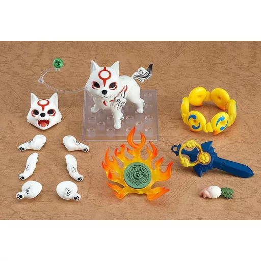 Okami Nendoroid Action Figure Amaterasu DX Ver. 10 cm