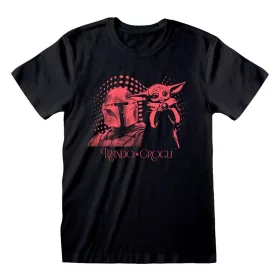 Star Wars The Mandalorian T-Shirt Handover Size S