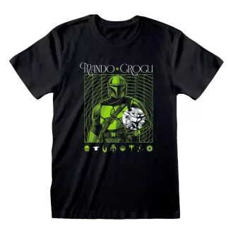Star Wars The Mandalorian T-Shirt Handover Green Size XL