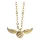 Harry Potter Necklace with Pendant Golden Snitch