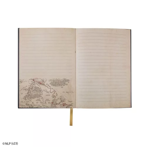 Lord of the Rings Jegyzetfüzet Map of Middle Earth