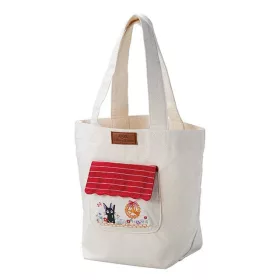 Kiki's Delivery Service Tote Bag Jiji in the flowers