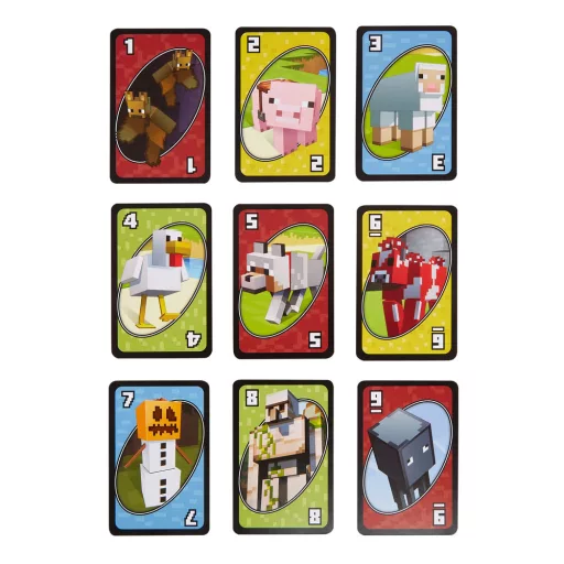 Minecraft UNO Kártya
