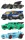 Batman Hot Wheels Silver Series Die-Cast Vehicles 1/64 979T Assortment (24)