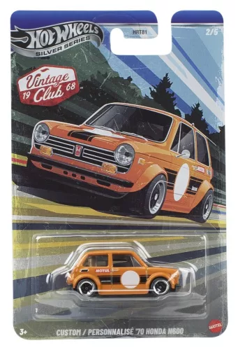 Hot Wheels Silver Series Die-Cast Vehicles 1/64 Vintage 979J Assortment (10)