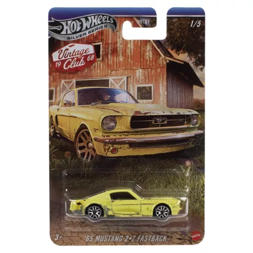 Hot Wheels Silver Series Die-Cast Vehicles 1/64 Vintage 979K Assortment (10)