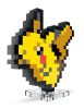 Pokémon MEGA Építőjáték Készlet Pikachu Pixel Art