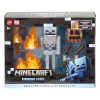 Minecraft Diamond Level Figura Skeleton 14 cm