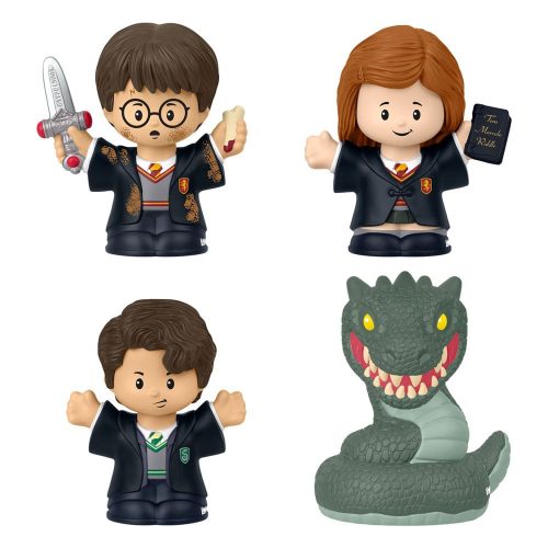 Harry Potter Fisher-Price Little People Collector Mini Figures 4-Pack Chamber of Secrets 6 cm