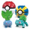 Pokémon MEGA Construction Set Grass-Type Trainer Team Building Toy Kit