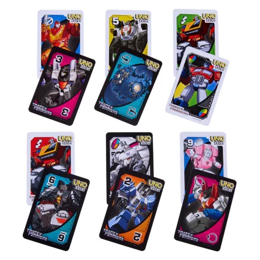 Transformers UNO Flip! Kártyajáték