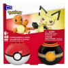 Pokémon MEGA Építőjáték Készlet Poké Ball Collection: Charmander & Pichu