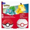 Pokémon MEGA Építőjáték Készlet Poké Ball Collection: Bulbasaur & Psyduck