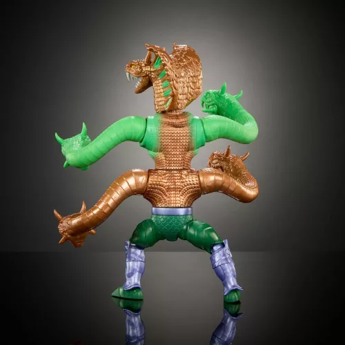 MOTU x TMNT: Turtles of Grayskull Deluxe Action Figure King Hiss 14 cm