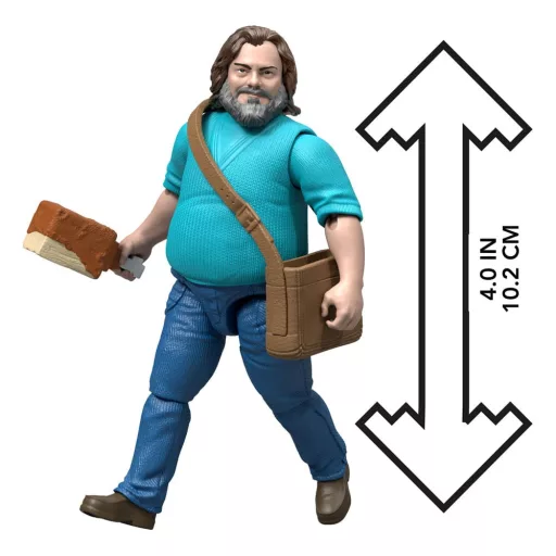 A Minecraft Movie Figura Steve 10 cm