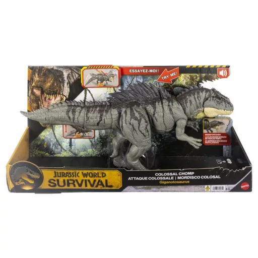 Jurassic World: Survival Action Figure Colossal Chomp Giganotosaurus 71 cm