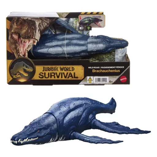 Jurassic World: Survival Action Figure Wild Roar Brachauchenius