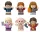 Harry Potter Little People Collector Mini Figures 7 cm Blind Pack Display (12)