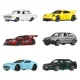 Hot Wheels Silver Series Die-Cast Vehicle 6-Pack 1/64 Euro Style