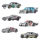 Hot Wheels Silver Series Die-Cast Vehicle 6-Pack 1/64 ZAMAC